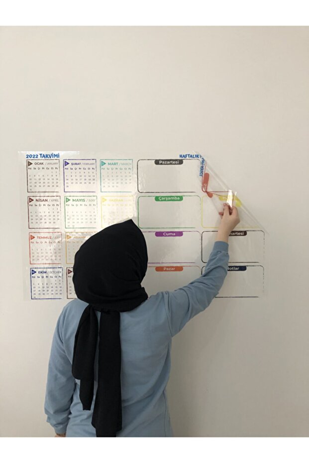2026 Annual Planner Smart Paper Board Writing Board Pen 100X56 cm Pen Model 1