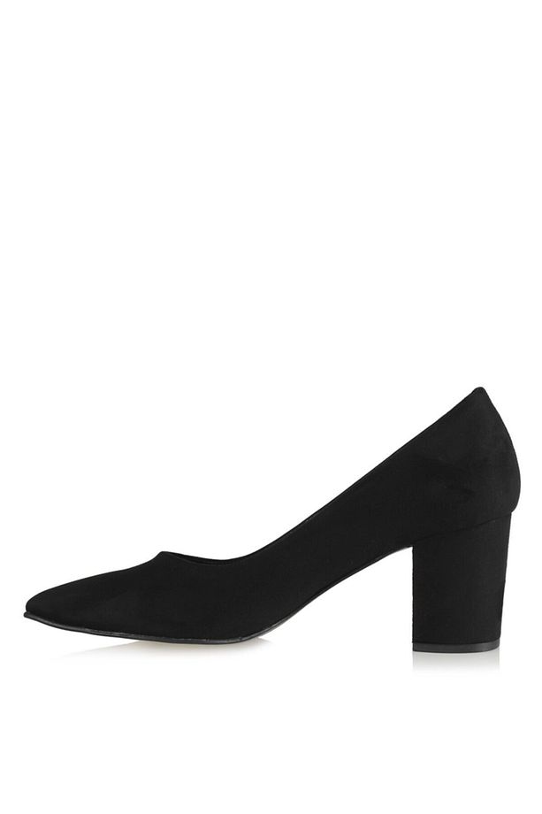 41-42-43-44 Numara Siyah Stiletto Büyük Numara Ayakkabısı - 3