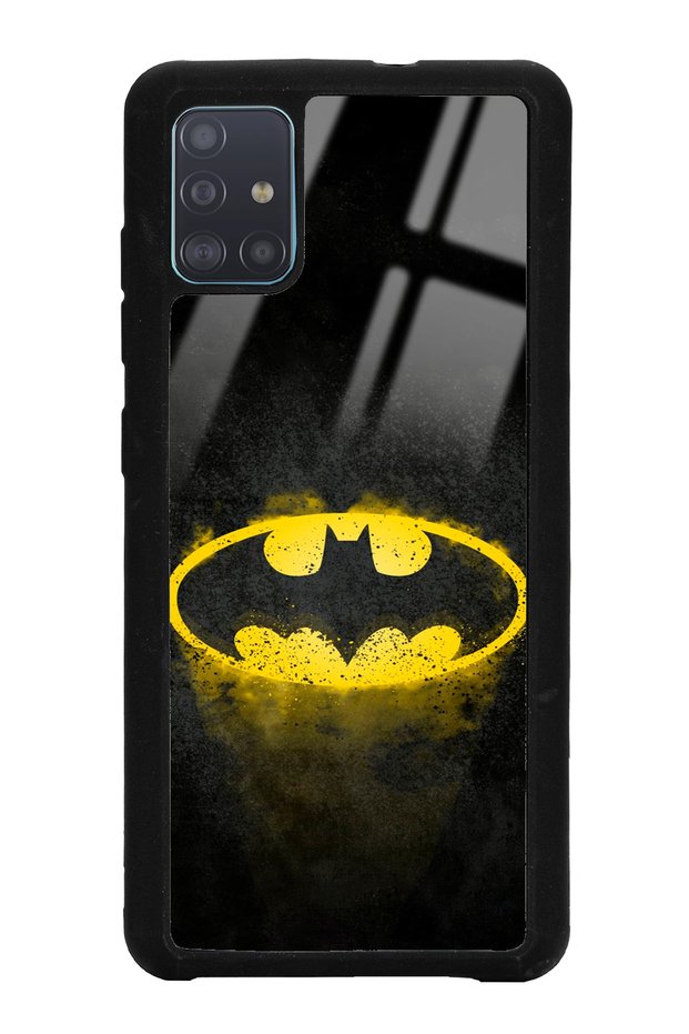Samsung A51 Yellow Batman Design Glossy Phone Case