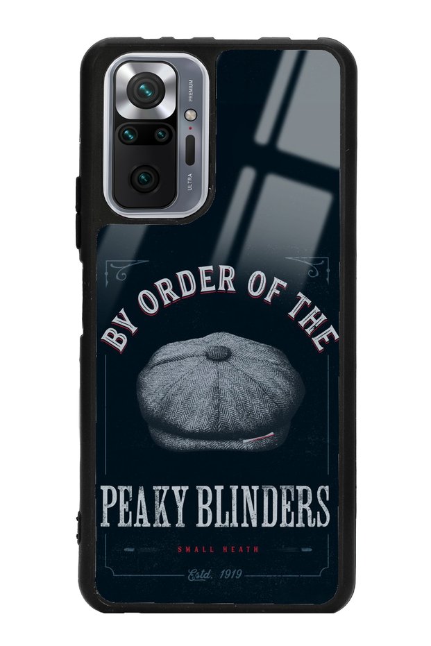 حافظة هاتف لامعة لهاتف Xiaomi Redmi Note 10 Pro - Max Peaky Blinders Cap Design
