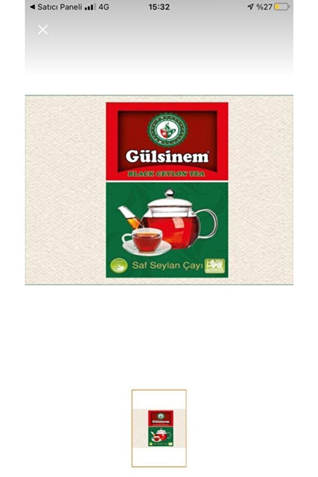 Paket Çay 800 Gram