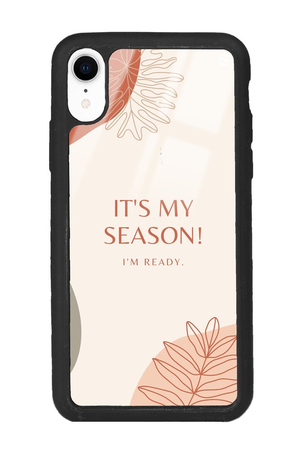 حافظة هاتف لامعة بتصميم My Season لهاتف Iphone Xr
