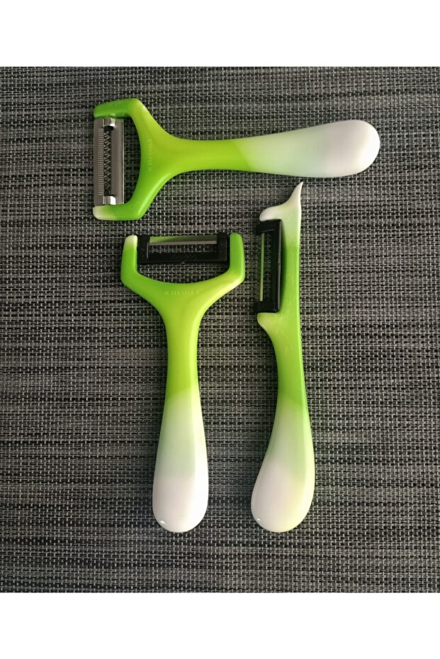 Julyen Peeler Set Marbled Green 3 Pieces