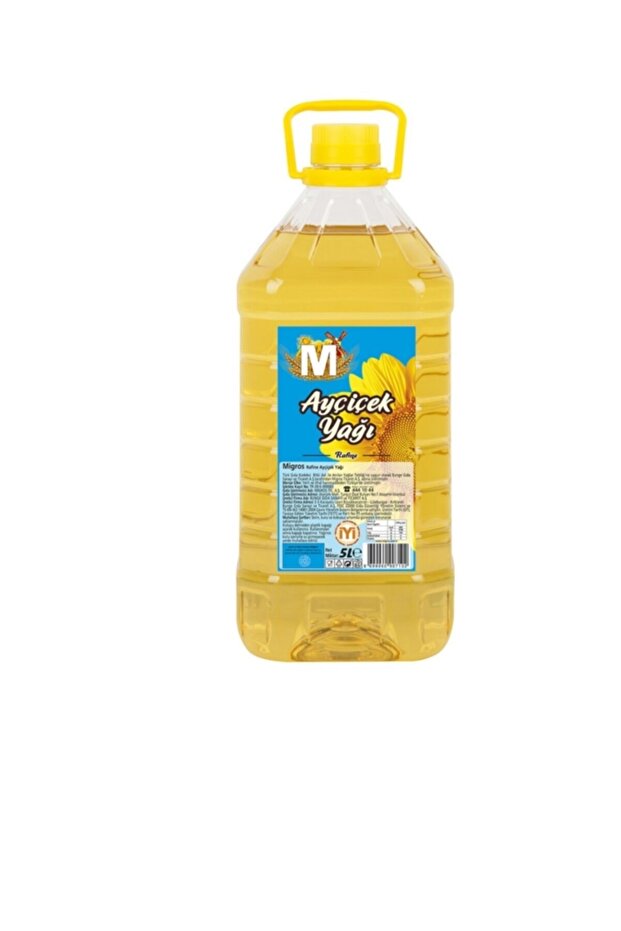 Ayçiçek Yağı 5 Litre = Sadece 1 Pet Şişe - 1