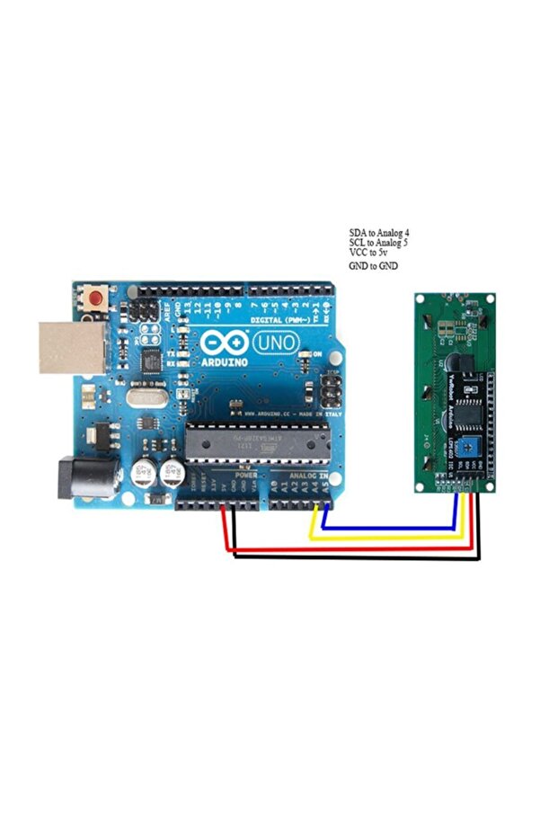 I2c/ııc Karakter Lcd Dönüştürücü Kart - 6