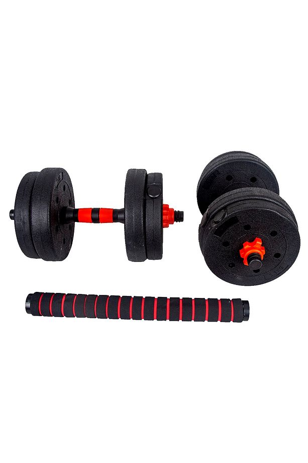 Halter Ve Dambıl Seti Fonksiyonel Ağırlık Ve Vücut Geliştirme Aleti 15 Kg - 2