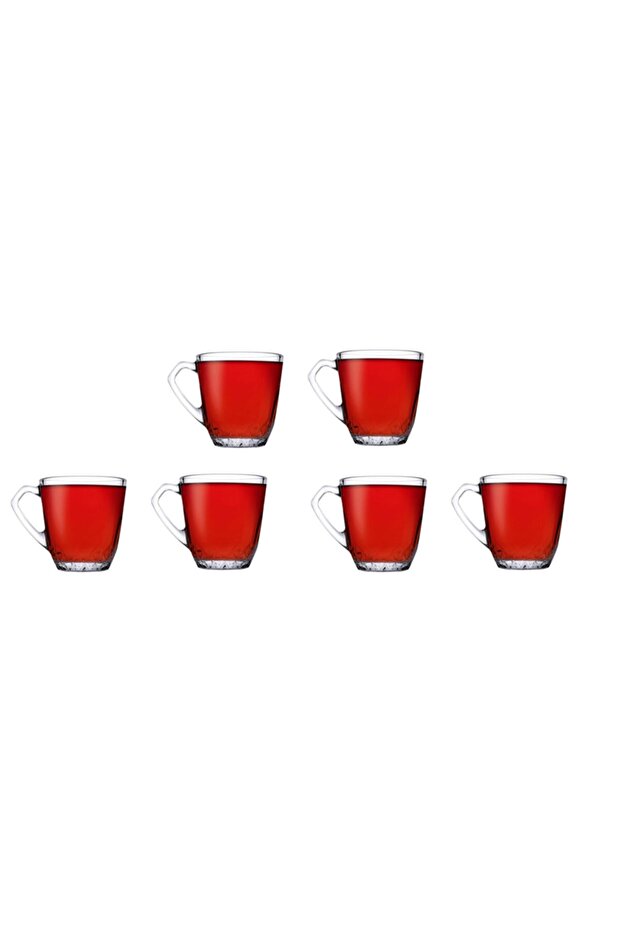 6 أكواب مرجانية بمقابض