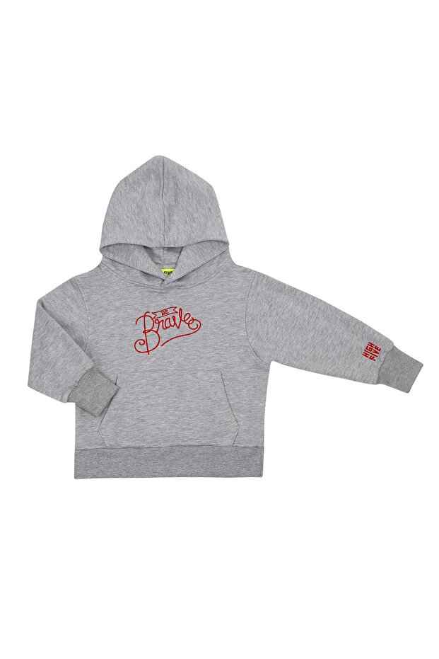Çocuk Kapşonlu Sweatshırt