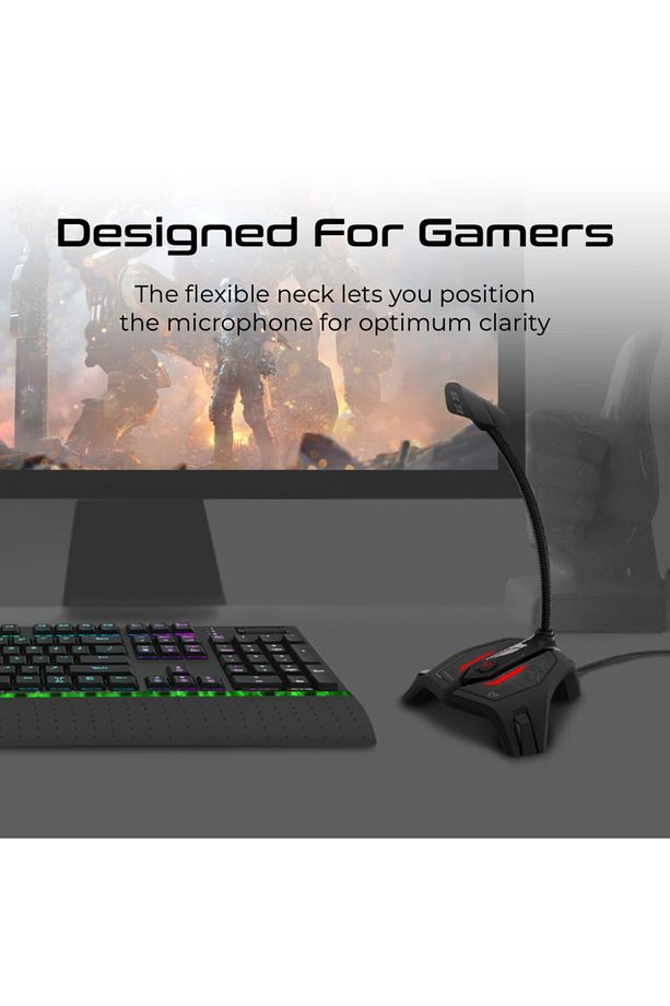 Oyuncu Mikrofonu Hassas Hd Kayıt Esnek Boyun Dayanıklı Tasarım - Streamer-2 - 3