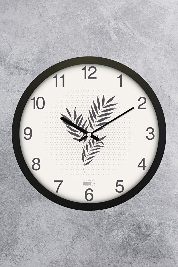 30 cm Real Glass Silent Mechanism Wall Clock