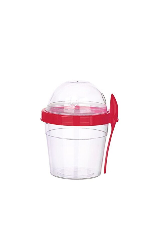 Yogurt and Food Storage Container with Bowl and Spoon 500 Ml