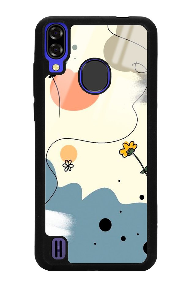 Reeder P13 Blue Nude Daisy Design Glossy Phone Case