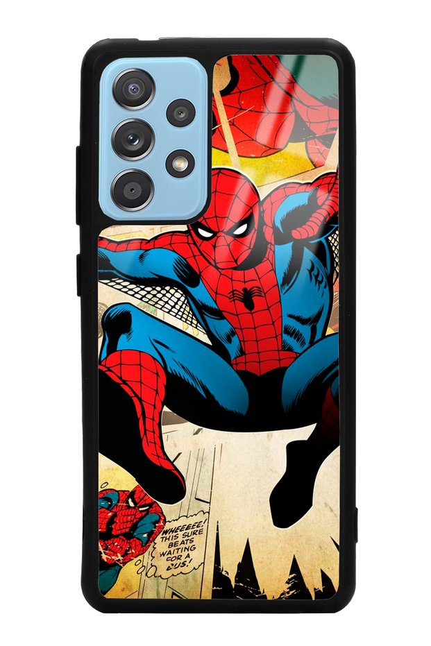 Samsung A52 Spider-Man Glossy Phone Case with Spiderman Design