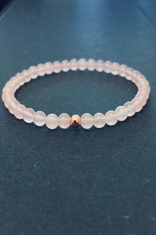 "Stone of love" Pink Quartz Bracelet