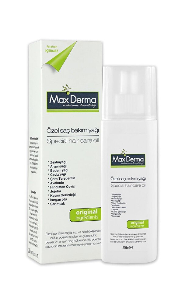 MAXDERMA SAÇ BAKIM YAĞI - 1