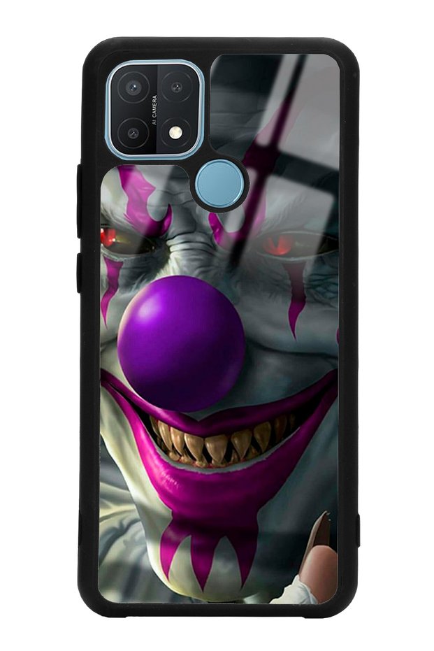 Oppo A15 A15S Compatible Joker Design Glossy Phone Case