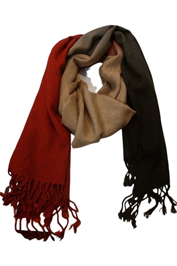 Angora Batikli Dolama Şal - 1