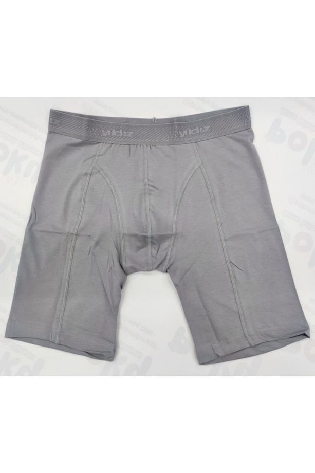 162 Gri Erkek Modal Uzun Boxer Şort 3lu - 1