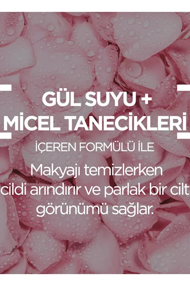 Micellar Kusursuz Makyaj Temizleme Ve Işıltı Gül Suyu 400ml - 2
