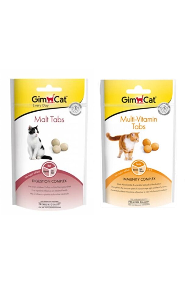 Malt Tabs 40gr - Multivitamin Tabs Kedi Ödül Tableti 40 Gr - 1