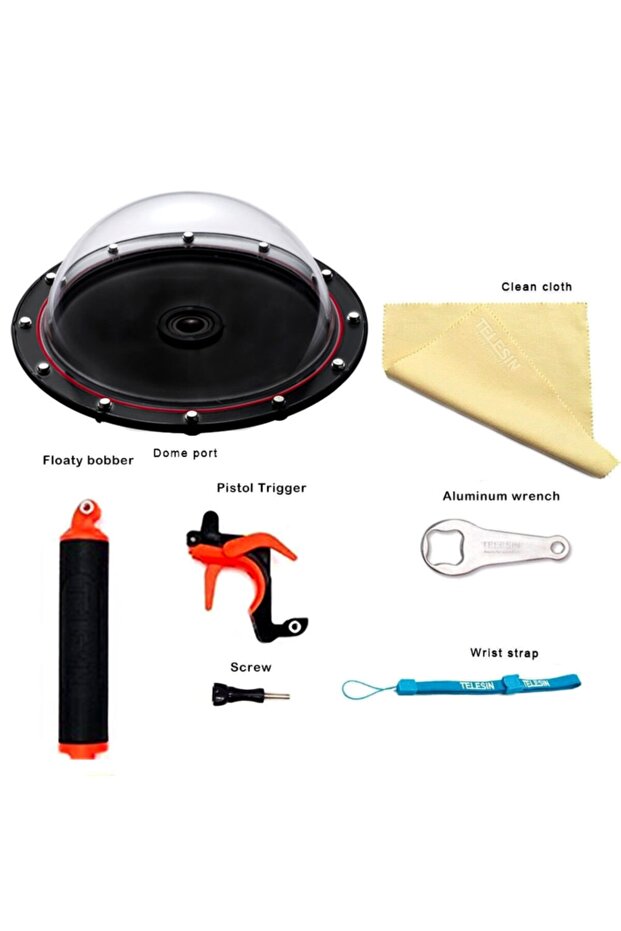 Gopro Uyumlu Hero 5 Dome Portu Seti - 4