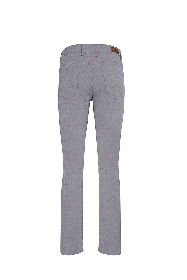 Mavi Regular Fit Desenli Pamuklu 5 Cep Kanvas Pantolon - 2