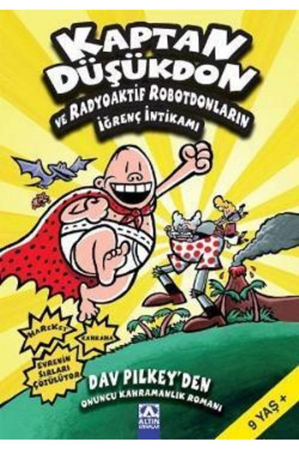 Kaptan Düşükdon Ve Radyoaktif Robotdonların Iğrenç Intikamı & Onuncu Kahramanlık Romanı - 1