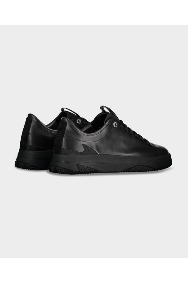 Beyaz - Men's Leather Sneakers - 3