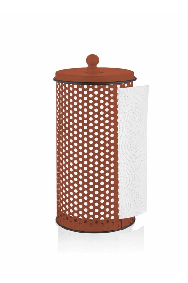 Metal Vertical Towel Holder - Paper Towel Holder Napkin Holder 30cm. Tile Color