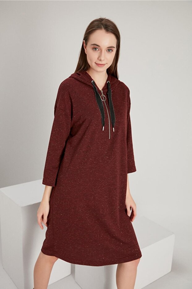 Rochie cu glugă - 4