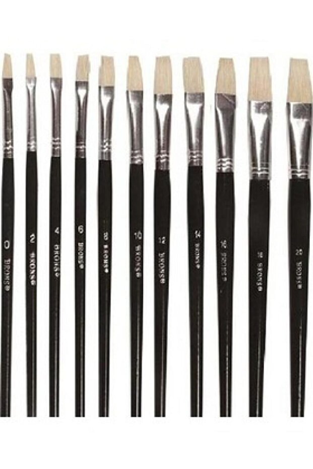 Yağlı Boya Fırçası 577-c No:0 (12 ADET) Br-510 - 1