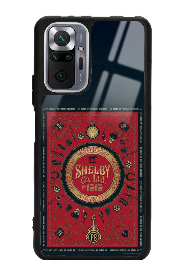 Redmi Note 10 Pro Max Compatible Peaky Blinders Glossy Phone Case with Shelby Co. Design