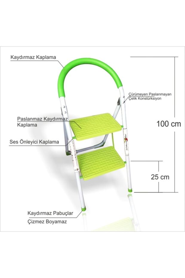 Dekoratif Paslanmaz Mutfak Banyo Wc Kütüphane Raf Vitrin Dolap Merdiveni Basamağı Merdiven Basamak - 1