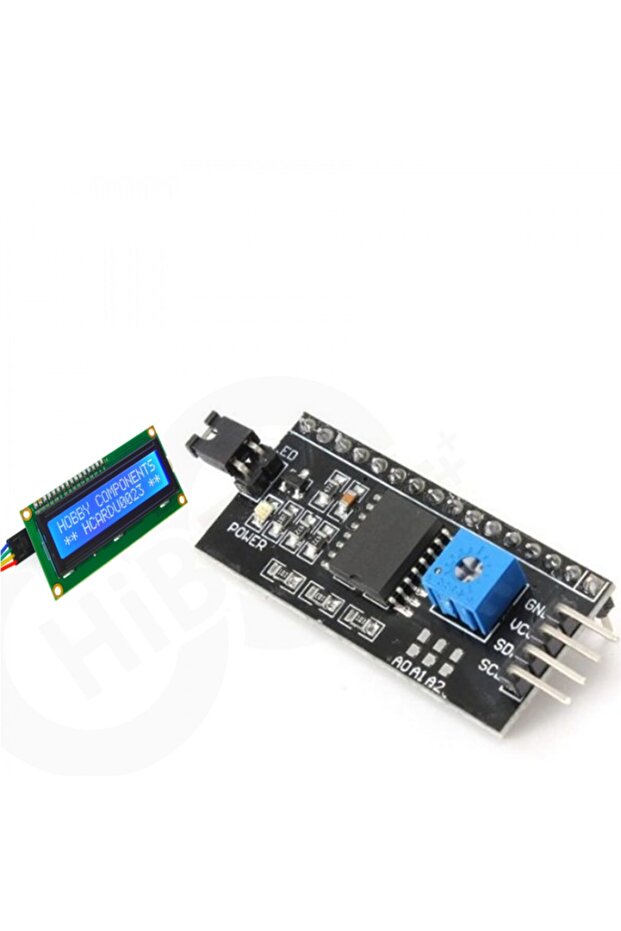 I2c/ııc Karakter Lcd Dönüştürücü Kart - 5