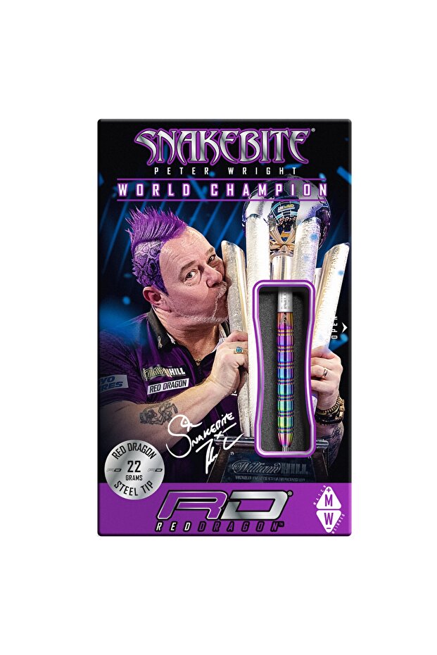 Peter Wright Snakebite1 22 G Dart Oku Seti - 4