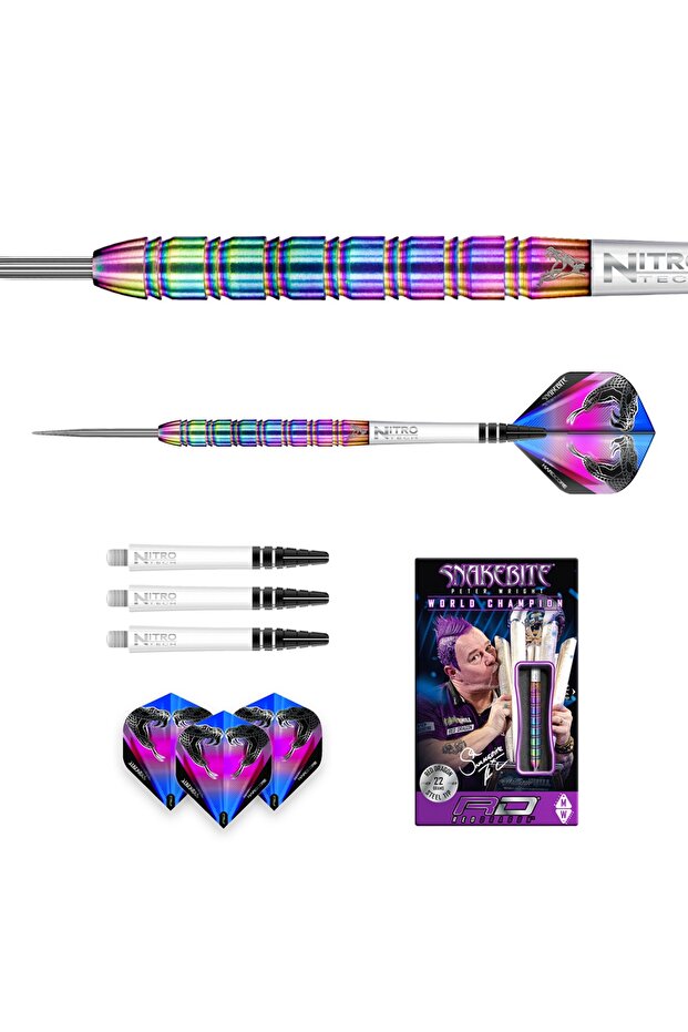 Peter Wright Snakebite1 22 G Dart Oku Seti - 5