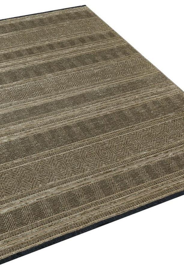 Gloria Polyester Şönil Ve Jüt Dokuma Pamuk Tabanlı Salon Halısı, 4003 Vizon Dekoratif Halı - 2