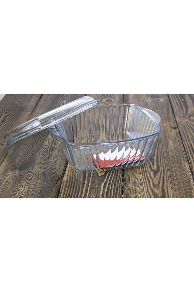 59039 Square Pyrex Storage Container Pot - 3
