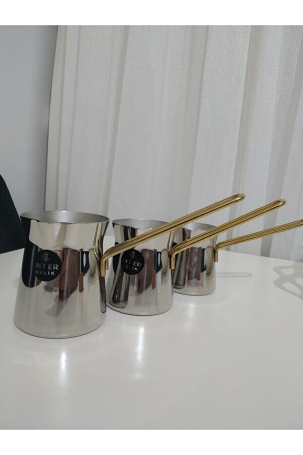 Inter Çelik Sahra Gold Cezve Takımı - 2