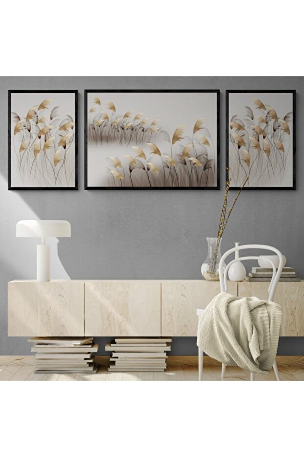 Çerçeçveli Ahşap Tablo Seti - 2