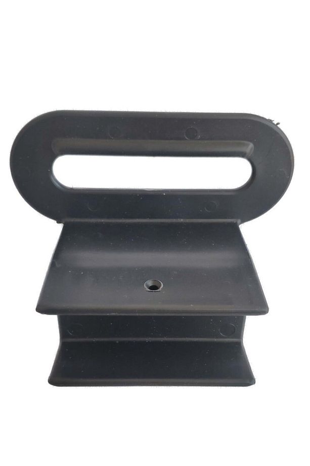 Baza Kulpu Baza Yatak Tutucu Plastik Kulp Baza Tutucu - Siyah Renk - 40 Mm 8 Adet - 3