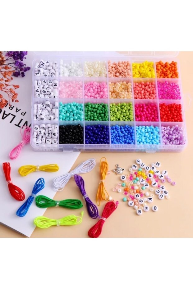 Parachute Ip Letter Beads Sand Beads Jewelry Making Supplies