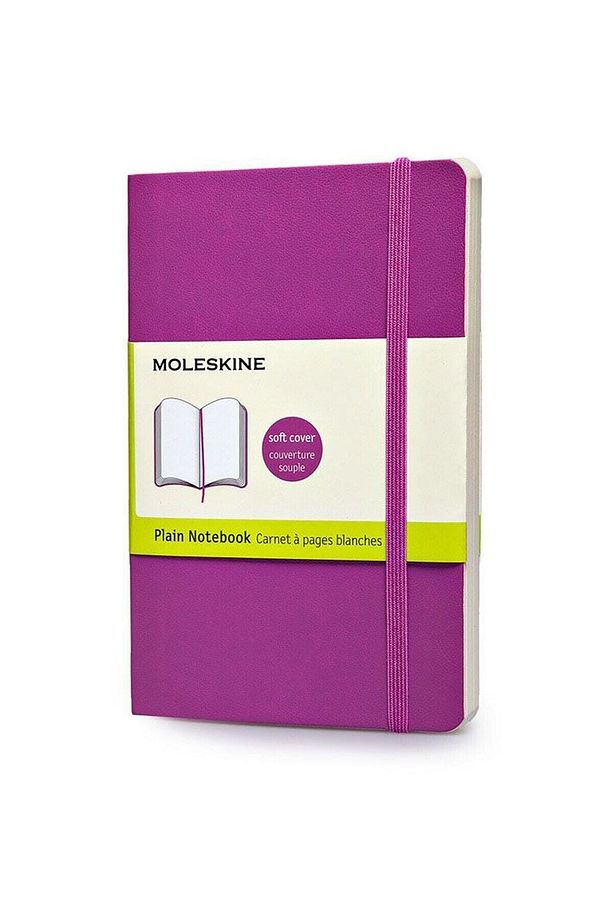 Cep Boy Yumuşak Kapak Çizgisiz Defter Mor / - 1