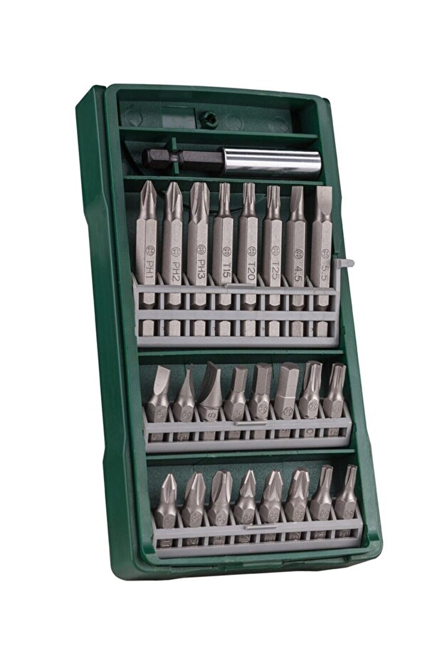 25 Parça Vidalama Tornavida Ucu + Cırcırlı Tornavida - 2