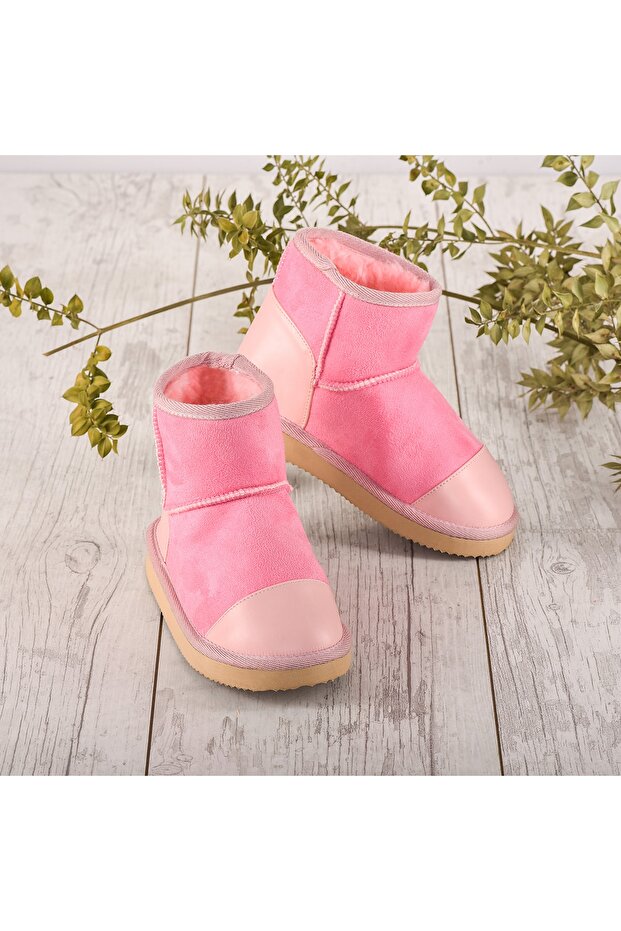 Kız Çocuk Pembe Bot - 1