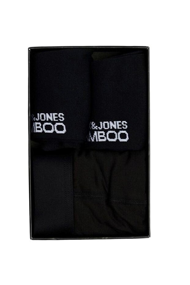 صندوق هدايا الجوارب والملاكمين الرجالي من جاك آند جونز Jacbamboo Gıftbox