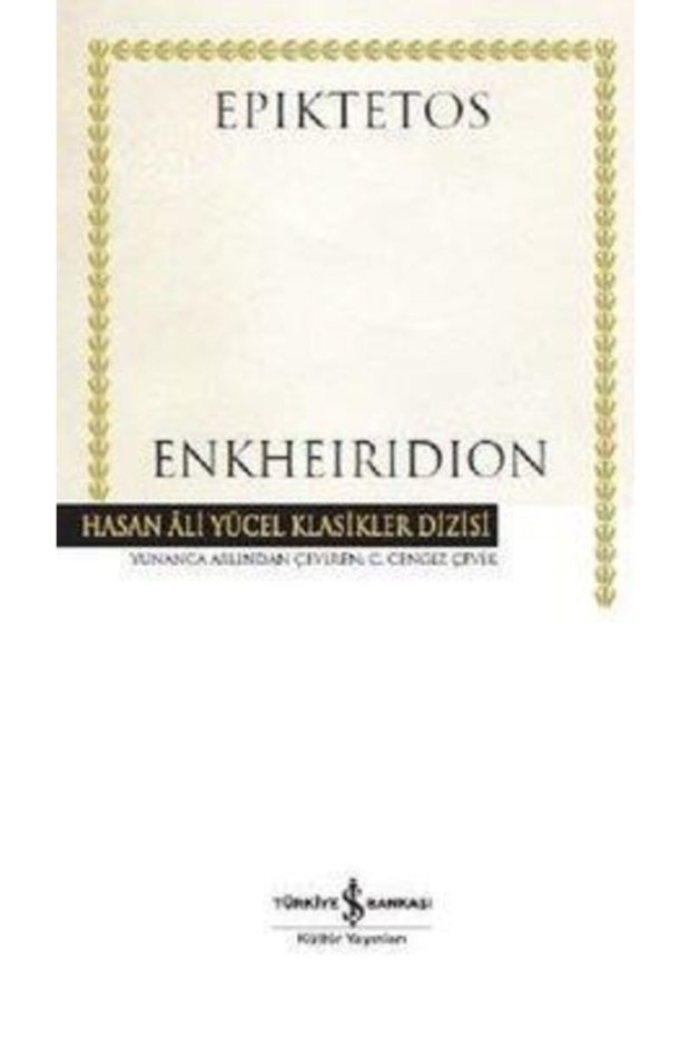 Enkheırıdıon (k.kapak) Epıktetos 9786052958469