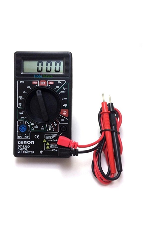 جهاز قياس رقمي متعدد Dt830d Avo Meter