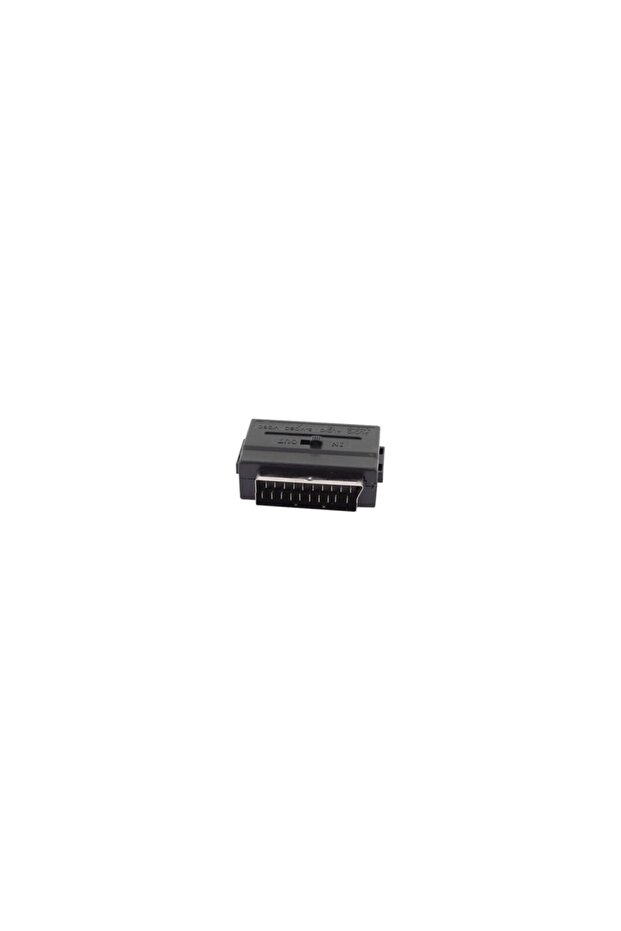 Scart To Rca S-video In Out Switched Converter Adapter