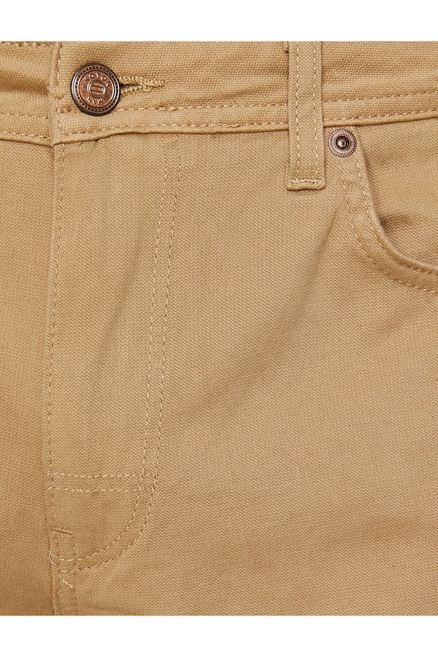 Cep Detaylı Slim Fit Şort - 6